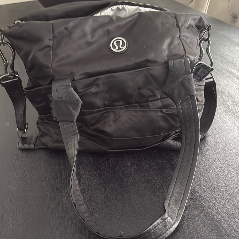 Lululemon Black Tote Bag